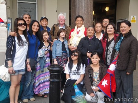 Chandra Gurung Family - London Marathon