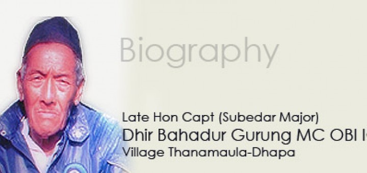 Dhir Bahadur Gurung