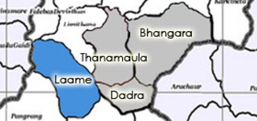 Map of Laame