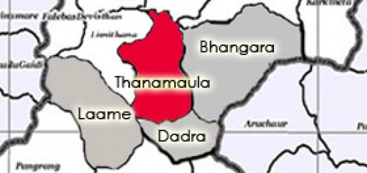 Map of Thanamaula