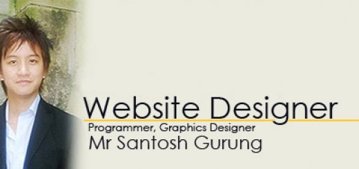 Santosh Gurung Web designer