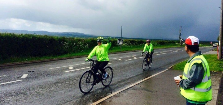 Lt Col Lynda Bardell Bike Race for Charity. Cycling for Annu