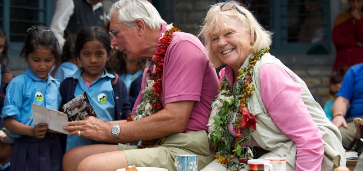 David Thomas MBE and Joanna Thomas – Trustee and Co-Founder CAIRN TRUST