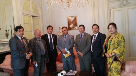 Char Bhanjyang Tamu Samaj UK’s delegation to Embassy of Nepal 15 September