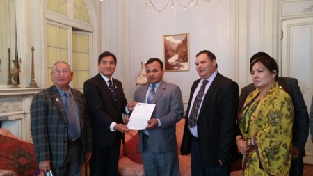 Char Bhanjyang Tamu Samaj UK’s delegation to Embassy of Nepal 15 September