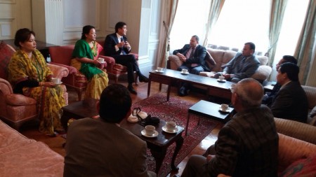 Char Bhanjyang Tamu Samaj UK’s delegation to Embassy of Nepal 15 September