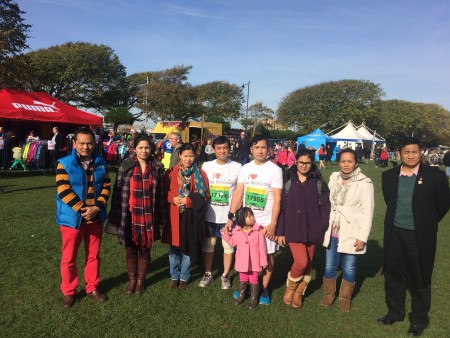 Morrisons Great South Run 2015 - Mekh Gurung and Amar Gurung