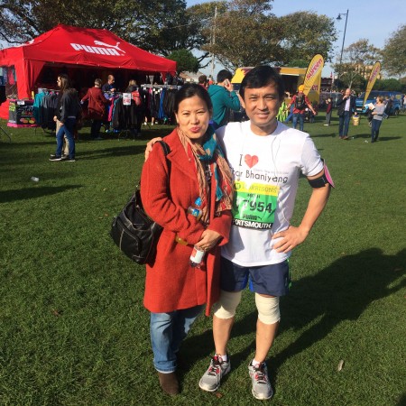 Morrisons Great South Run 2015 - Mekh Gurung and Amar Gurung