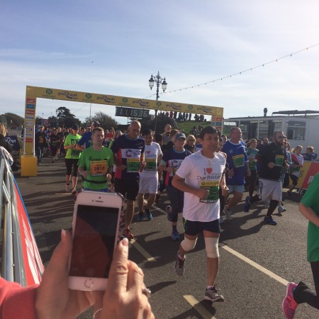 Morrisons Great South Run 2015 - Mekh Gurung and Amar Gurung