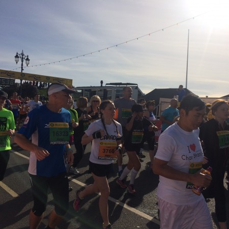 Morrisons Great South Run 2015 - Mekh Gurung and Amar Gurung