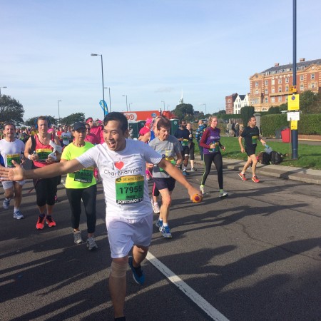 Morrisons Great South Run 2015 - Mekh Gurung and Amar Gurung