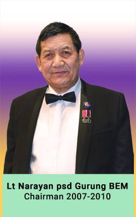 CBTS UK Chairmen - lt-narayan-psd-gurung